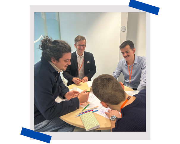 Nouveaux cadres supérieurs en atelier dédié à la prise de poste