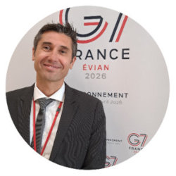 Stéphane Garrigou, chef du pôle soutien événementiel (SG/DAF)