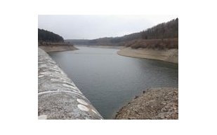 Barrage des Cammazes (Tarn, Aude)- mars 2023 (source DREAL)